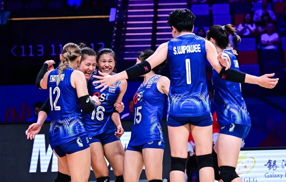 “วอลเล่ย์บอลหญิงไทย” เอาชนะสาธารณรัฐโดมินิกัน 3-1 ในเนชั่นส์ลีก 2024