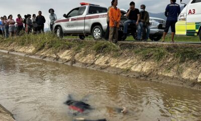 ตำรวจพบศพหญิงลอยน้ำในคลอง อ.แม่สาย จ.เชียงราย