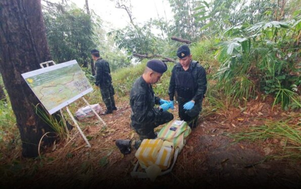 ทหารปะทะเดือดแนวชายแดนแม่ฟ้าหลวง ยึดยาบ้าเกือบ 3 ล้านเม็ด