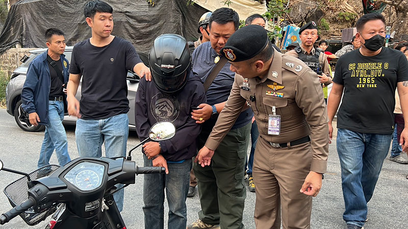 รวบทันควัน! โจรชิงทรัพย์ ทำร้ายยาย 71 ปี ลากตัวทำแผนรับสารภาพ