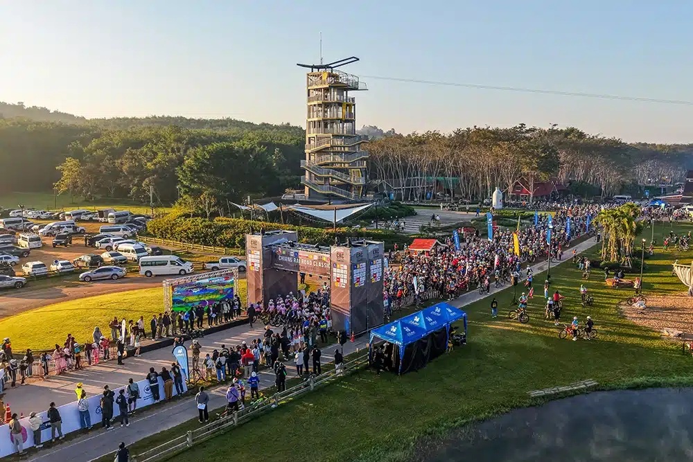 Chiang Rai Road Classic รวมพลนักปั่นกว่า 2,500 คน ที่สิงห์ปาร์คเชียงราย
