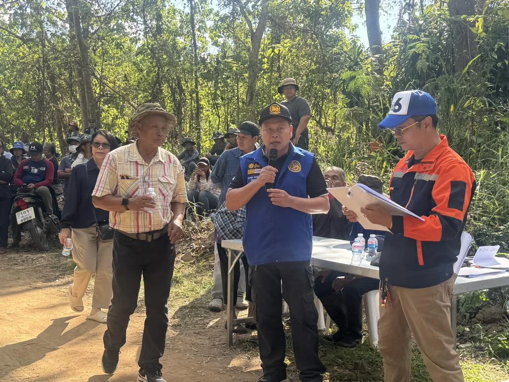 ชาวบ้านบ้านดู่ฮือคัดค้านโรงเผาขยะกลางป่าชุมชนเชียงราย